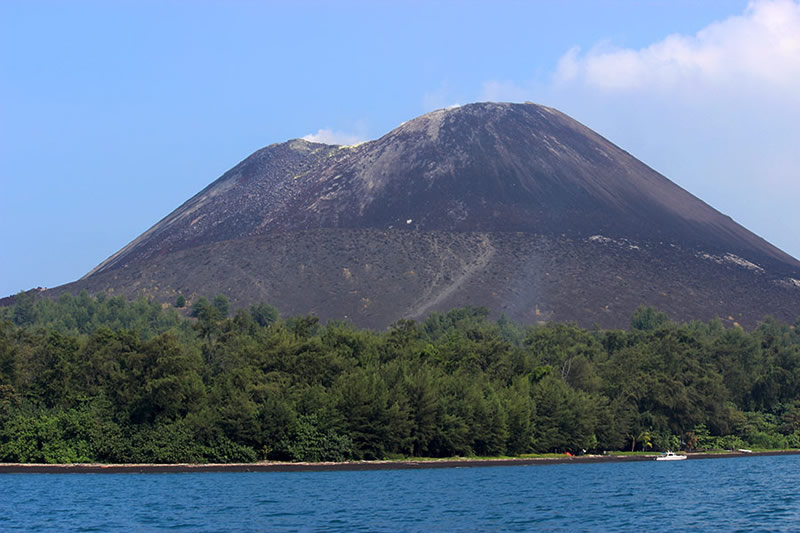 krakatau java island